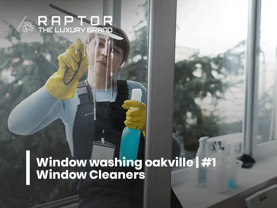 Transform Your Windows with Raptor’s Professional Washing Service in Oakville!