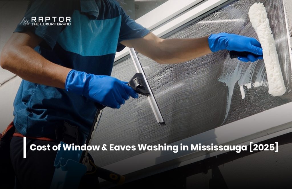 Cost of Window & Eaves Washing in Mississauga