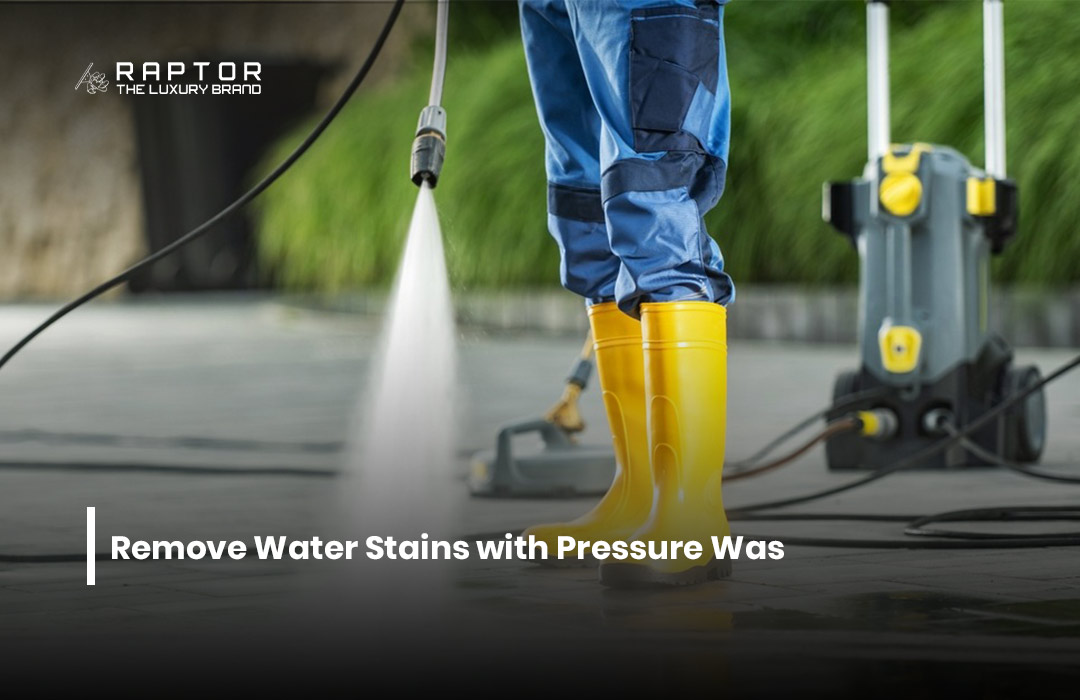 Remove Water Stains with Pressure Washing